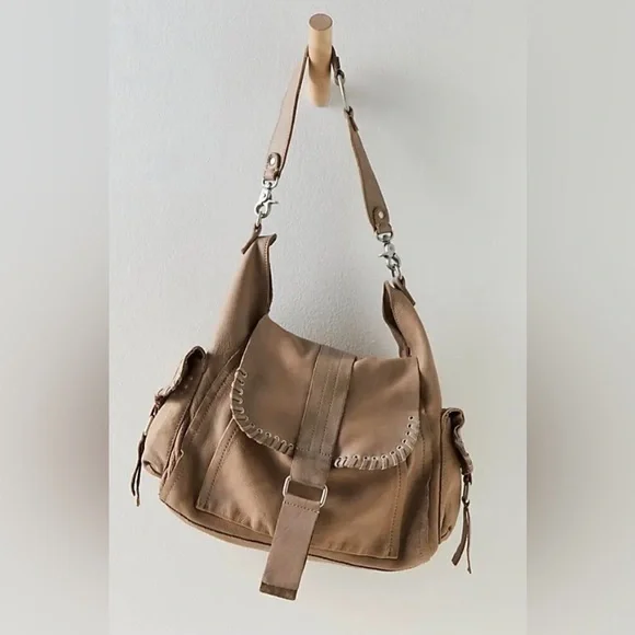 Free People Beige Shoulder Bag - Picture 2 of 15